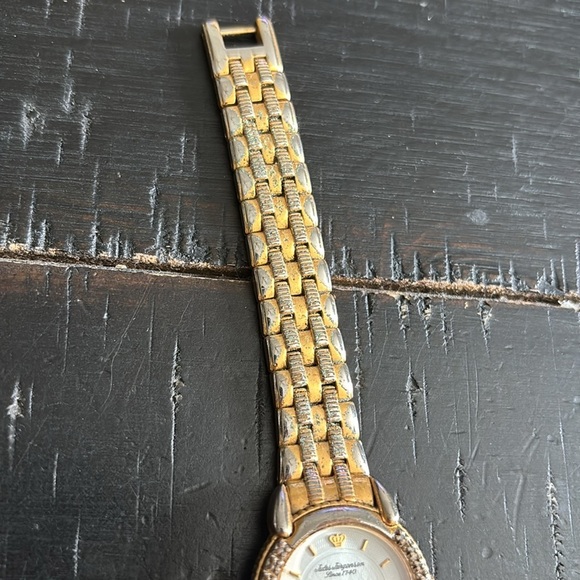 Jules Jurgensen Very Vintage Since 1970’s Tarnished Dainty Quartz Watch - Picture 3 of 8